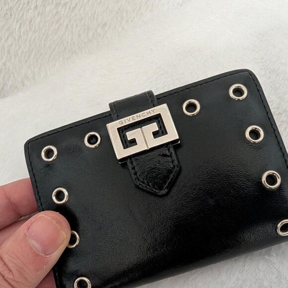 Authentic Givenchy Studded Wallet with Box, Dust Bag, and Certificate - Picture 2 of 16